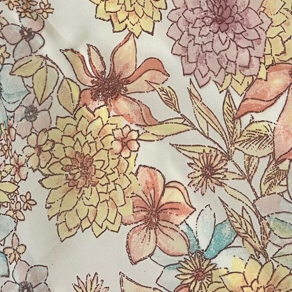 Maurices Womens Floral Halter Midi Dress Smocked Waistband Multicolor Size XS - Picture 3 of 9